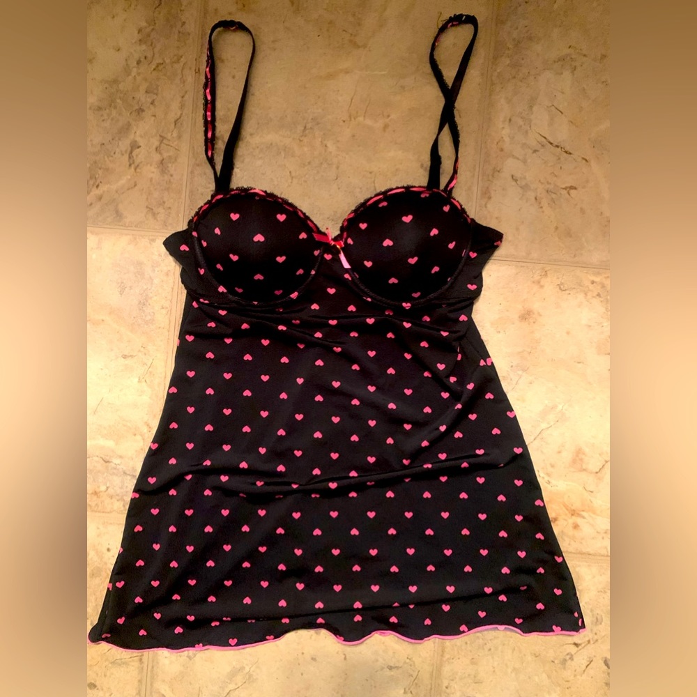 Valentines baby doll lingerie